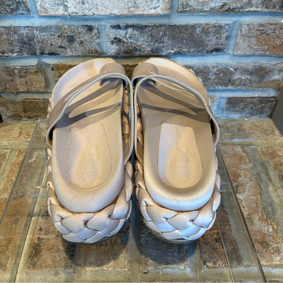 Paloma Barcelo Deise Satin Braided Platform Sandals - Picture 6 of 6